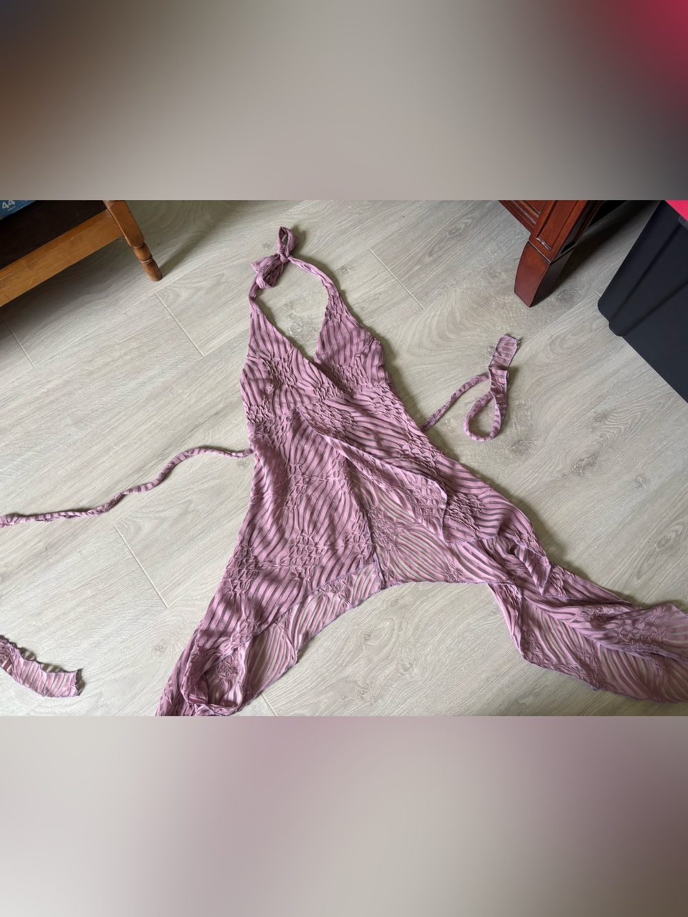 Party halter top